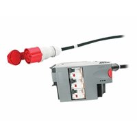 Power Dist.Mod. 3 pole 5 Wire RCD 32A