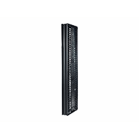 Valueline. Vertical Cable Manager for 2& 4 Post Racks. 84iH X 6iW. Double-Sided with Doors