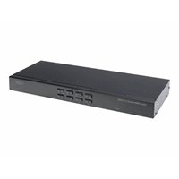 8 port Combo KVM switch, 1 user, 8 PCs,