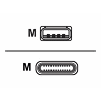 Kit USB Type A to Type C Cable