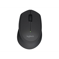 Logitech Wireless Mouse M320 - BLACK - 2.4GHZ - EWR2