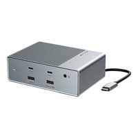 GEN2 15-in-1 USB-C Docking Station Silve GEN2 15-in-1 USB-C Docking Station Silve