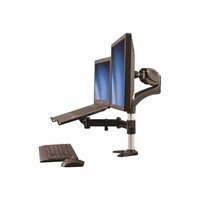SINGLE-MONITOR ARM WITH LAPTOP STAND SINGLE-MONITOR ARM WITH LAPTOP STAND