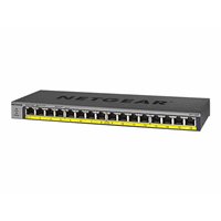 ProSAFE 16-Ports Gigabit Unmanaged PoE+