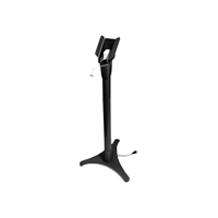 Tablet Floor Adjustable Stand Mnt Black