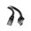 Cbl/0.5M Mld/Booted Black CAT5E PVC UTP Cbl/0.5M Mld/Booted Black CAT5E PVC UTP