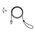 Universal Cable Lock Keyed Alike