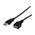 10FT BLACK USB 2.0 EXTENSION CABLE A 10FT BLACK USB 2.0 EXTENSION CABLE A