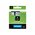 Tape/12mmx7m black white Type D1