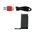USB Port Lock /w Cable Guard Rectangular