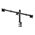 Flexible Desk Mount for Triple MonitorMount with Clamp or grommet  Screen size 10-27i  VESA 75x75 or