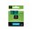 TAPE 9MMX7M ZWART/GROEN