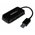 Portable Mini USB 3.0 Hub - Black