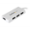 Portable Mini USB 3.0 Hub - White
