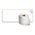 LW GROTE ADRESETIKET WIT 36*89MM (24X260)