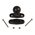BALL D-SIZE 2.25 FLAT 2.5 CLAMP