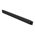 1U 19in Black Plastic Toolless Airflow B