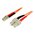 1m Multimode 62.5/125 Duplex Fiber Patch
