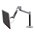 LX HD Sit-Stand Desk Mount LCD Arm Poli