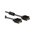 High Performance VGA aansluitkabel male-male black 1.80m