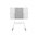 Rally Board 65 Cart - white