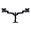 Articulating Dual Monitor Arm
